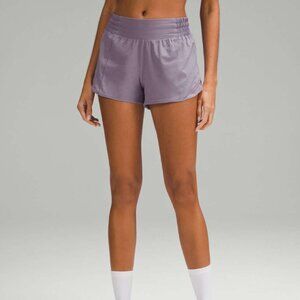 Lululemon Hotty Hot High-Rise Lined Short 2.5" Size 6 Purple Ash
